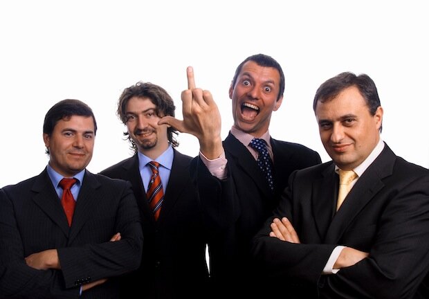 group of business men