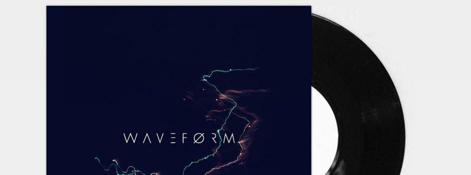 Waveform album cover design